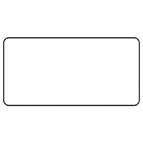 유닛 배관 스티커 화이트 무지(소) 알루미늄 40×80 10매 세트 AS.3.30S 1 세트