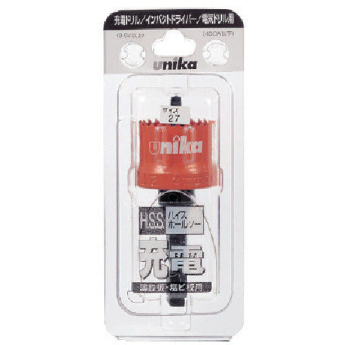 UNIKA ハイスホールソー充電26mm HSSJ-26 1 本