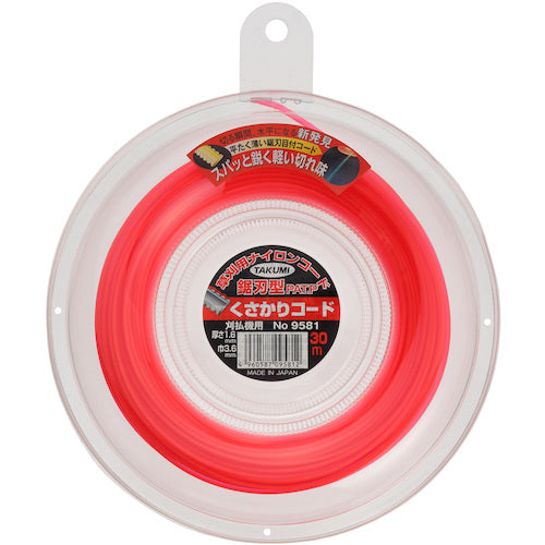 Takumi Nylon Cord "Chain Cord Saw Blade Type 30m" 9581 1 pc