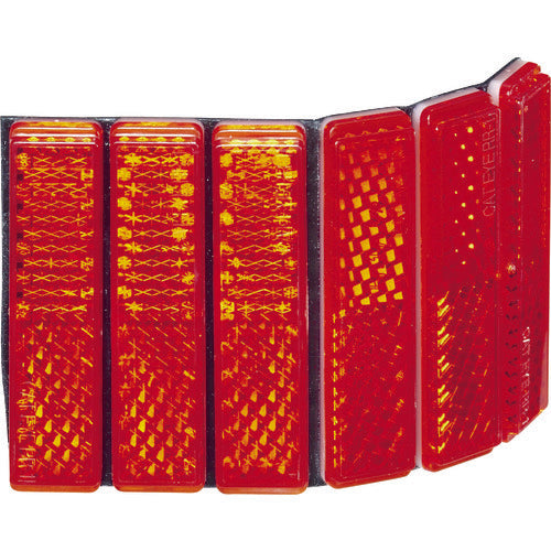 CATEYE レフテープ 50mm×70mm 赤 (1枚入) RR-1-R6P 1 PK