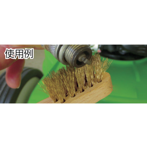 LESSMANN 木柄ステンレス3行ブラシ 125231 1 本