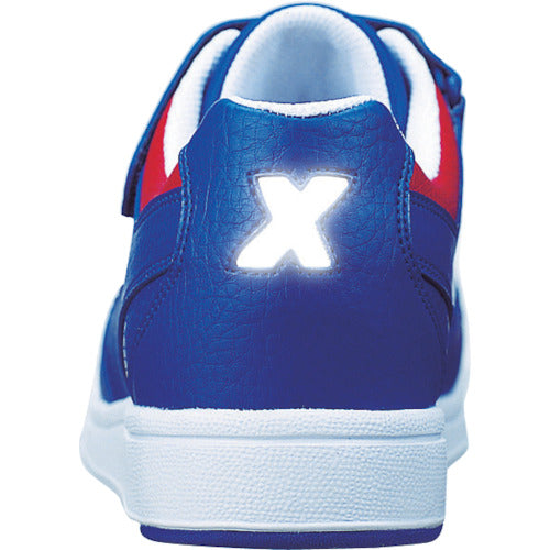 ジーベック スーパーめちゃ軽セフティシューズ トリコロール 23.5CM 85114-38-235 1 足