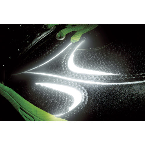 XEBEC fluorescent super light safety shoes 85130 black 27.0cm 85130-90-270 1 pair