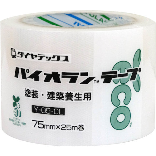 파이오란 도장·건축 양생용 테이프 75mmx25m 클리어 Y09CL 75MM 1권