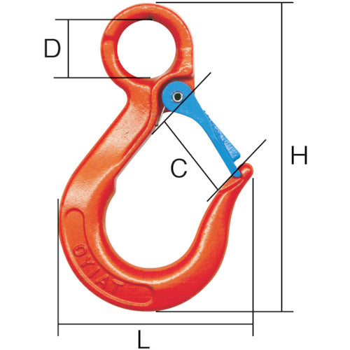 TAIYOH V-hook 5t (1001196) VHK5 1 piece