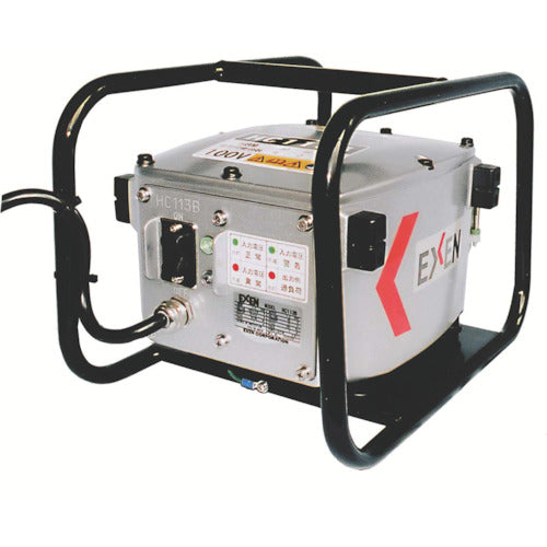 EXEN 48V高周波バイブレーター専用耐水インバータ 1.5kVA 100V HC113B 1 台