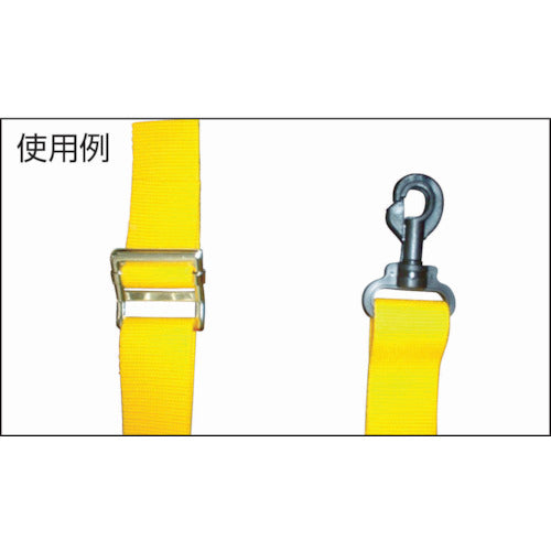 ユタカメイク 結束ベルト 平ベルト金具 幌美錠 25mm用 JM-02 1 個