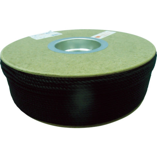Yutakamake Polyester Rope Drum Roll 3φ x 300m Black PRS-71 1 Roll