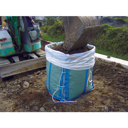 유타카메이크 수집봉투 프레콘 스탠드 830×830×1100 그린 WF01 1장