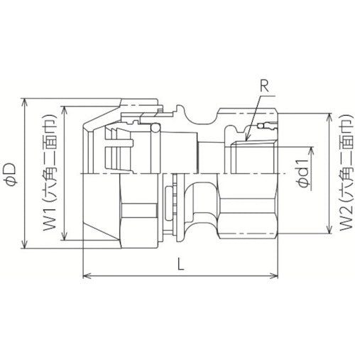 TBC Light Air Female Adapter AIR25-3/4F 1 piece