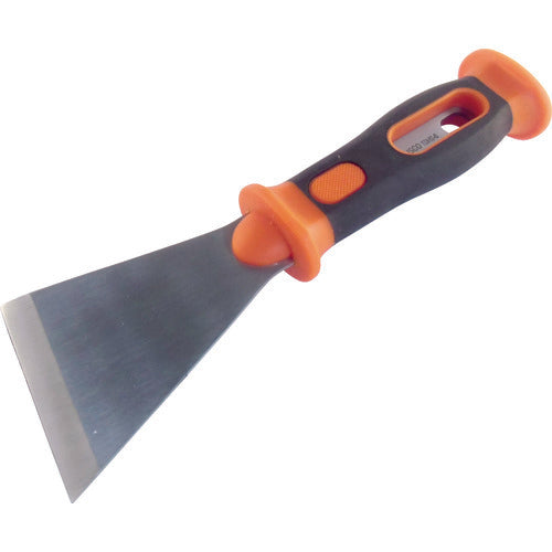 TRUSCO 스테인리스 해머 주걱 TPR 수지 무늬 Y형 비스듬한 칼날 65mm TDHS-6 1 정