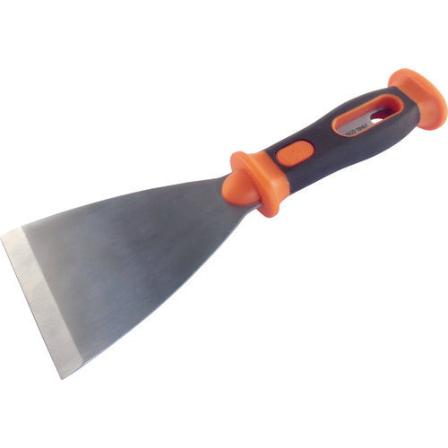 TRUSCO 스테인리스 해머 주걱 TPR 수지 무늬 Y형 직날 76mm TDHS-7 1 쵸