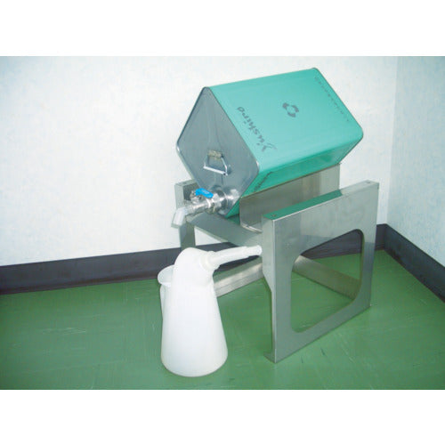 ミヤサカ ワンタッチ給油栓 コッくん SUSタイプ 溶剤専用タイプ 口金Φ50用 ブルー MWC-50SUS 1 個