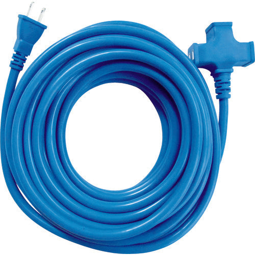 STARLIGHT 3個口超ソフト延長コード ブルー TR-410-B 1 本