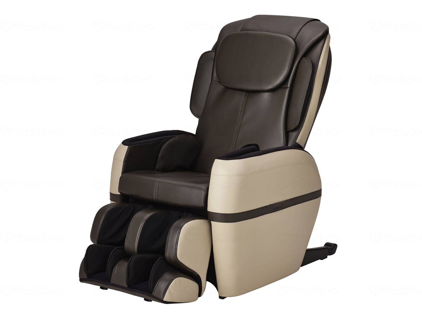 フジ医療器マッサージチェアEO22 スーパーリラックス ベージュ×ブラウン