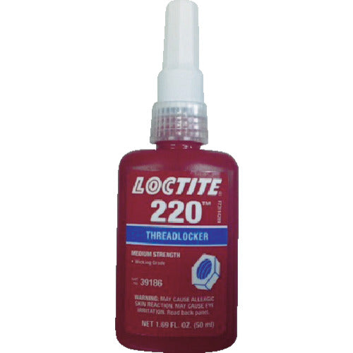 Loctite 220 Low Strength Post-Penetration 50ml 220-50 1 bottle