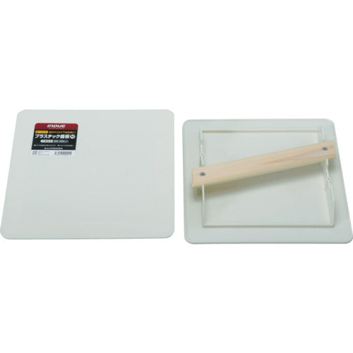 INOUE Plastic serving plate M (wooden handle) 11001 1 piece