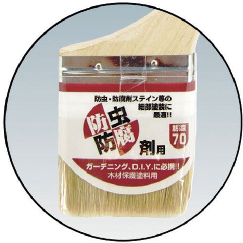 KOWA 防虫・防腐剤用ハケ 筋違 刷毛幅30mm 12595 1 本