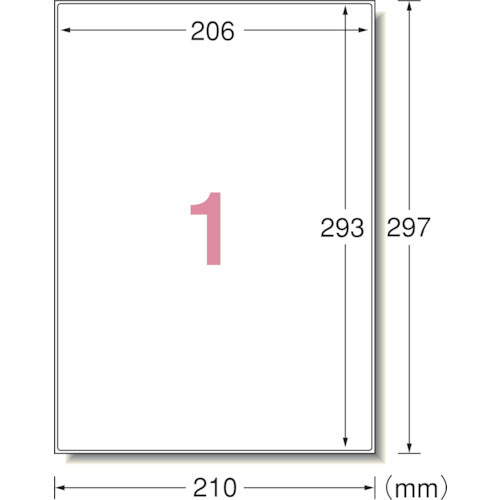 3M 에이원 옥외용 사인 라벨(레이저) 유면용 윤기 지우기·화이트 1면 5장 31076 1 PK