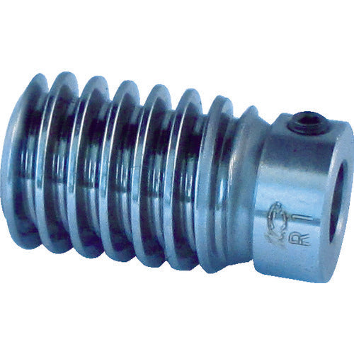 KG Worm W80SR1-L Module 0.8 Pressure angle 20 degrees (straight teeth) S45C Precision rolled finish W80SR1-L 1 pc