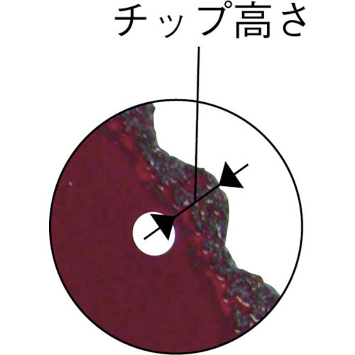 Omi Concrete welding diamond cut saw (with flange) Outer diameter 105 mm DDA-105 1 piece