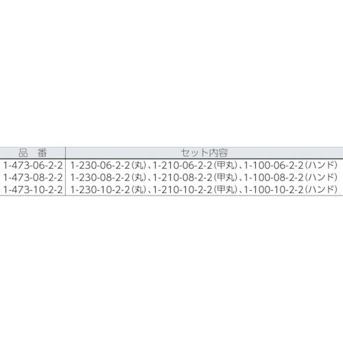 바코 야스 리셋 중목 날 길이 200mm 3개 1-473-08-2-2 1 S