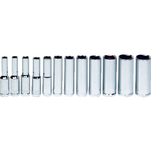 WILLIAMS Deep Socket Set 1/4 Hexagon 12pcs JHW30939 1 S