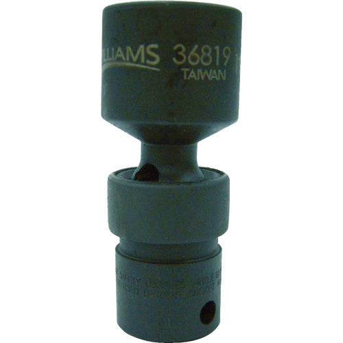 WILLIAMS インパクト用ソケット ユニバーサル 6角 対辺寸法19mm JHW36819 1 個