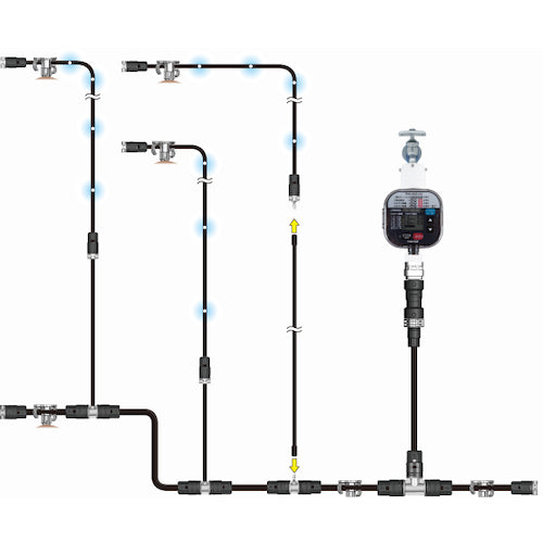 タカギ 水やりスターターキットタイマー付(家庭用菜園用) GKK101 1 個