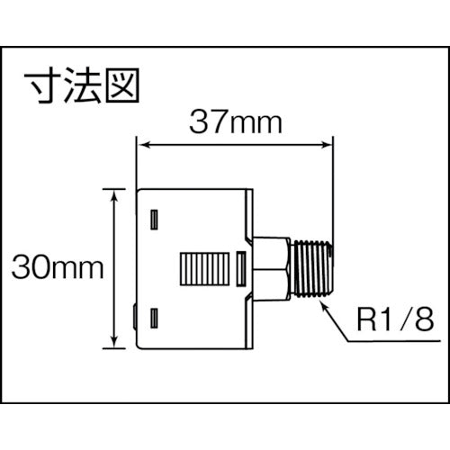 日本精器 デジタル圧力計6A BN-PGD60PL-F1 1 個