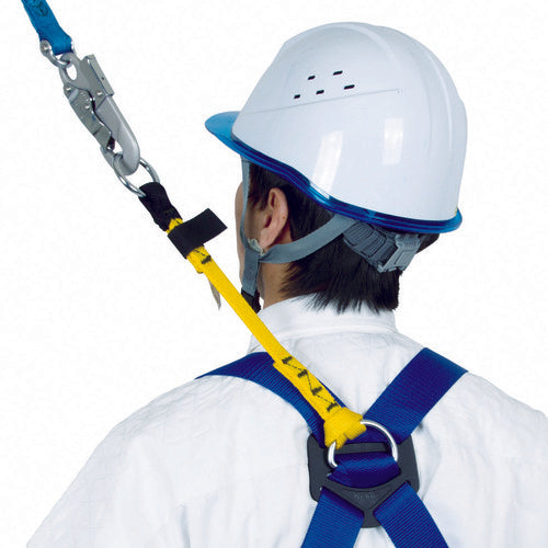 TSUYORON Full Harness Safety Belt Connection Belt, Dark Gray, Length 350mm, NR-2-DG-HD, 1 Piece