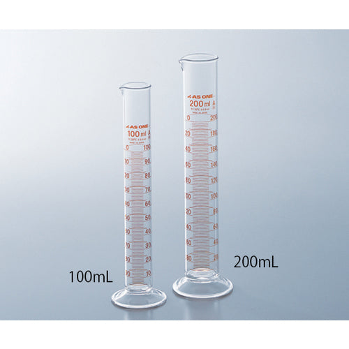 AS Measuring cylinder 300ml high precision ASONE 1-8562-09 1 unit