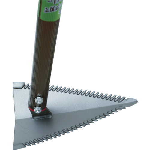 GS 초삭(쿠사케즈리) 알루미늄 파이프 무늬 괭이(쿠와) 뉴 웨이브 호 날 길이 210mm 전체 길이 1340mm