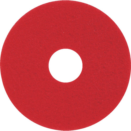 3M レッドバッファーパッド 赤 455X82mm (5枚入) RED 455X82 1 箱