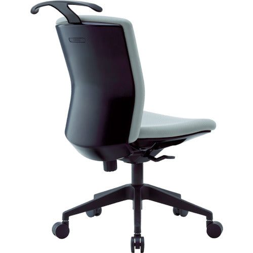 アイリスチトセ ハンガー付回転椅子(フリーロッキング) グリーン/ブラック HG-X-CKR-46M0-F-LGN 1 台