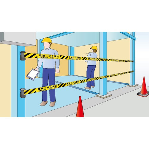 Reelex 자동 감기 배리어 릴 롱 마그넷 타입 (시트 스트로크 6m BRS-606A 1 개