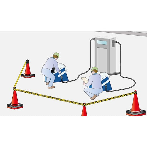 Reelex 자동 감기 배리어 릴 Long 콘 타입(시트 스트로크 6m) BRS-606BS 1개