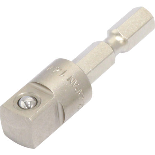 TONE Socket Adapter (for power tools) Socket adapter for electric drills, 9.5mm drive, 2BA-12, 1 piece