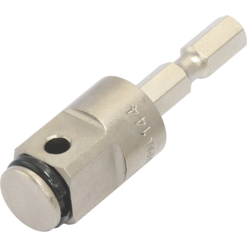 TONE 소켓 어댑터(전동 공구용) 전동 드릴용 임팩트 소켓 어댑터 삽입각 12.7mm 2BAN-16 1개