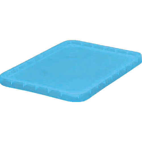 TRUSCO S36 Type Container Lid, Transparent Blue, S-36FB, 1 Piece