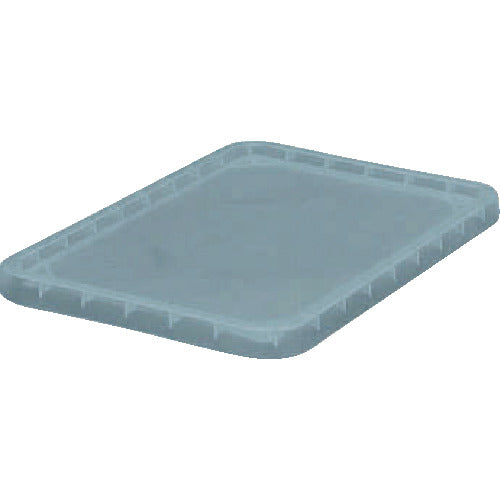 TRUSCO S36형 컨테이너용 뚜껑 투명 블랙 S-36FBK 1장