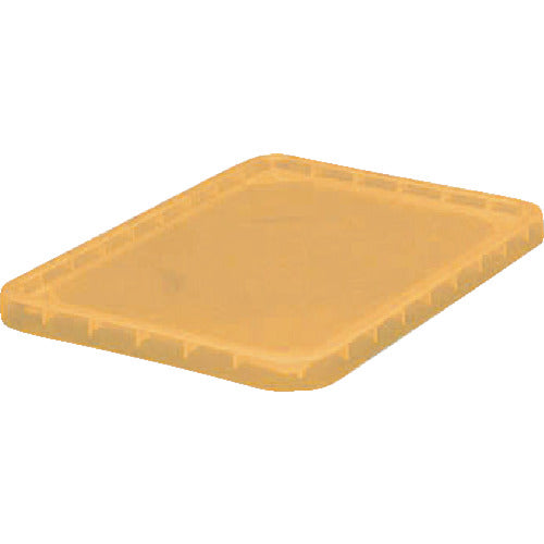 TRUSCO S36형 컨테이너용 뚜껑 투명 오렌지 S-36FOR 1장