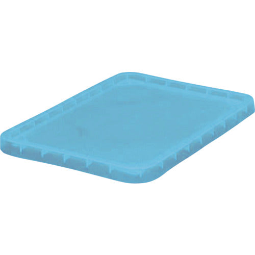 TRUSCO S54 Type Container Lid, Transparent Blue, S-54FB, 1 Piece