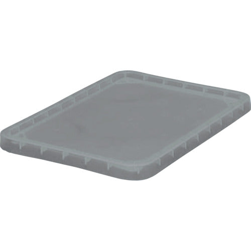 TRUSCO S54형 컨테이너용 뚜껑 투명 블랙 S-54FBK 1장