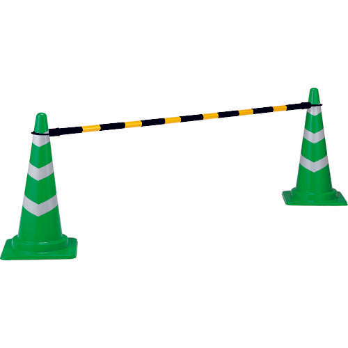 TRUSCO 가드 바 길이 1.6m 그린 화이트 TGB-GW15 1개