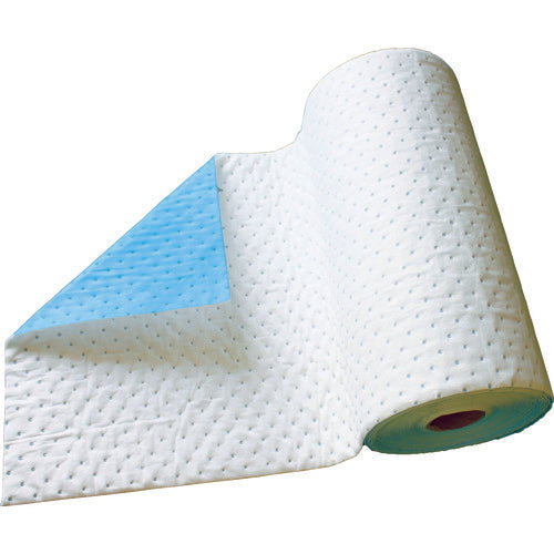 TRUSCO フィルム裏地付き油吸収シート 油専用 ロールタイプ 幅600mm TOAM-620 1 巻