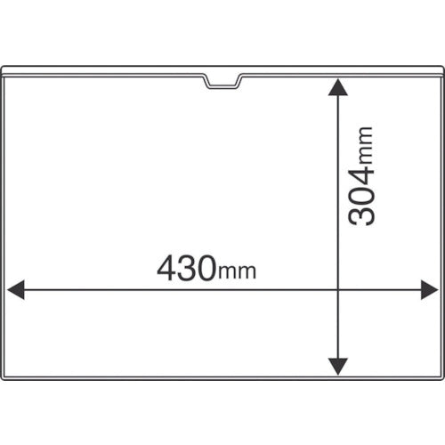 Mag-X Magnetic Card Case Matte A3 MCARD-A3M 1 Sheet
