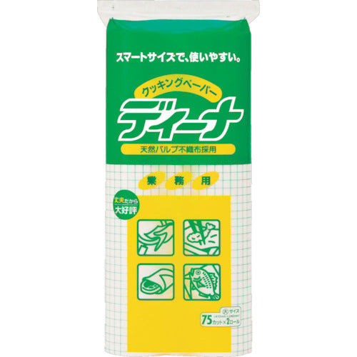 유니 매력 디나 G 디나 쿠킹 페이퍼 롤 대 (2 개 입) 45020 1 PK