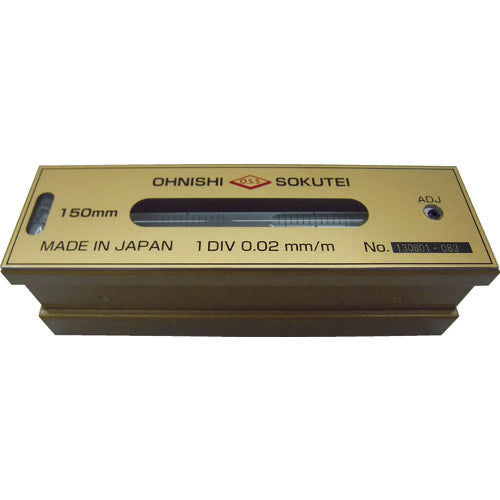 OSS 平形精密水準器(一般工作用)150mm 201-150 1 個