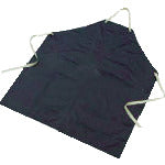 TRUSCO 抗菌ビニロン前掛胸当 ネイビー Lサイズ TVL-MK-B-L 1 枚